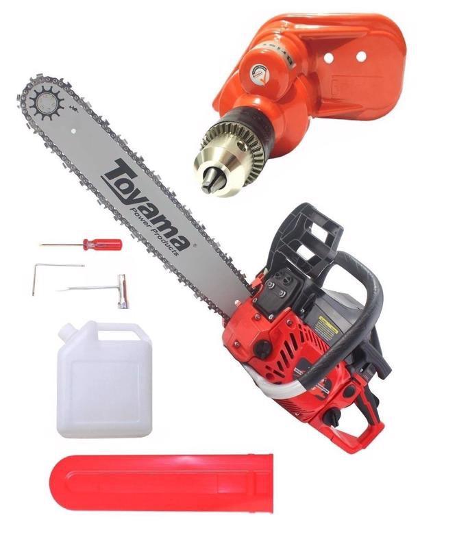 Motosserra Toyama 49.2cc Tcs53f Sabre 18 C/ Furadeira Mourão